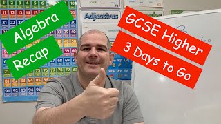 GCSE Higher Revision  3 Days to Go  Corbettmaths [upl. by Ellennej]