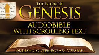 Holy Bible Audio GENESIS 1 to 50  With Text Contemporary English [upl. by Igic]