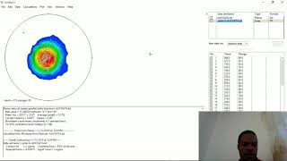 How to use stereonet software to obtain geological information [upl. by Nasya845]