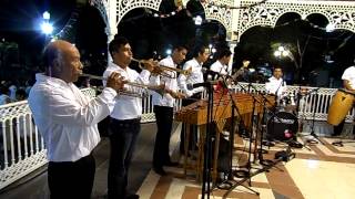 MARIMBA ORQUESTA quotCLAVE AZULquot SOYALÓ CHIAPAS EN VIVO PARQUE DE LA MARIMBA [upl. by Goldie360]