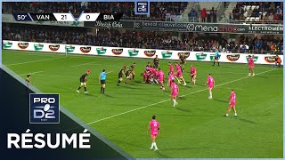 PRO D2 Saison 20232024 J08  RC Vannes  Biarritz Olympique [upl. by Oenire]