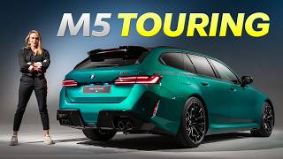 BMW M5 Touring First Look Heavyweight Power [upl. by Nonahs]