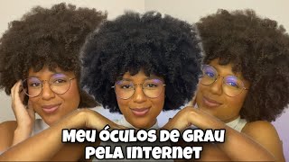 Meu ÓCULOS DE GRAU PELA INTERNET  minha segunda experiência  Ótica Isabela Dias [upl. by Rehsu]