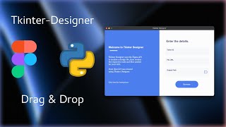 Create Beautiful Python GUI in 10 Minutes 🐍  Tkinter Designer Tutorial [upl. by Nairoc]