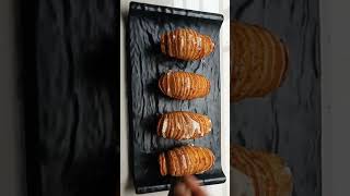 Hasselback Potato Recipe recipe potato cooking baking youtubeshorts ytshorts shorts [upl. by Remmos]