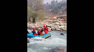 Danger Boat Ride travel sikkim viralvideos river boat shorts [upl. by Dnomal]