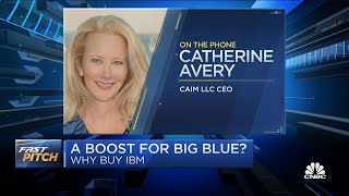 Fast Pitch Why Catherine Avery says buy IBM [upl. by Kciredorb448]