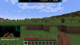 Can I complete Minecraft Hardcore Drunk [upl. by Markson]