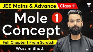 Master the Mole Concept  Part 1  Class 11  JEE Mains and Advanced  Wassim Bhat [upl. by Jaqitsch28]