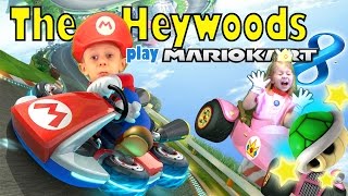 The Heywoods play MarioKart 8 [upl. by Asseneg]