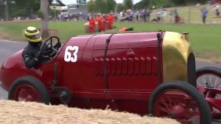 The Beast of Turin Roars Up the Chateau Impney Hill Climb Course [upl. by Letnahs656]