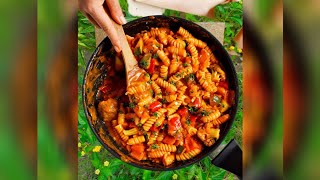 pasta recipe with vegetables 🥰😋😋foodie sonalibarthwal4047 [upl. by Etnahsal]