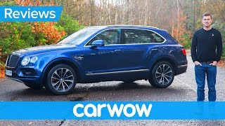 Bentley Bentayga SUV 2018 indepth review  carwow Reviews [upl. by Annid]