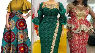 Beautiful Ankara Styles For Ladies 2023 Ankara Short Gown Styles Ankara Long Skirt And Blouse 2023 [upl. by Llabmik]