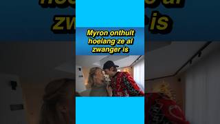 😳🤰 Myron onthult hoelang ze al zwanger is van Enzo Knol enzoknol myron zwanger vlog [upl. by Ocer]