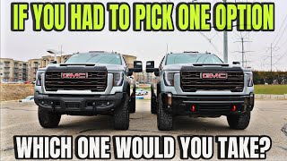 2025 GMC Sierra 2500 AT4X If You Had To Pick One Option Which Would It Be [upl. by Diogenes]