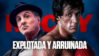 La evolución de ROCKY la saga que salvó a SYLVESTER STALLONE [upl. by Baxie]