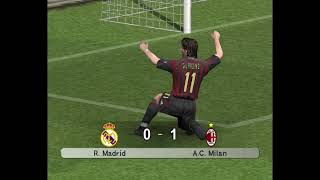 WINNING ELEVEN 9 l ALBERTO GILARDINO LONG SHOT GOALS VS REAL MADRID [upl. by Derte]