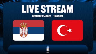 2023 MEN’S OLYMPIC ICE HOCKEY QUALIFICATION Round 2 Group M  SRB vs TUR [upl. by Nospmoht]