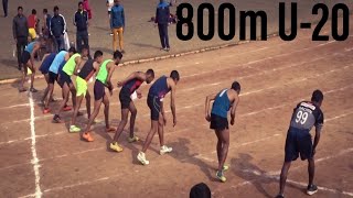 800m U20 Boys Final  18th Uttarakhand State Athletic Championship 2021  Dehradun [upl. by Anirdna928]