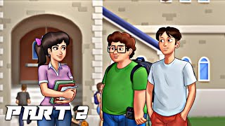 Summertime Saga PART 2 Full Gameplay Walkthrough Review [upl. by Ymorej]