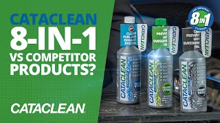 Cataclean 8in1 vs Competitor products [upl. by Yelsha394]