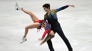 Marjorie Lajoie et Zachary Lagha une ambiance tropicale sur glace [upl. by Ahsiri]