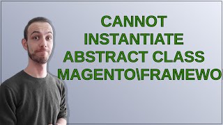 Magento Cannot instantiate abstract class MagentoFrameworkDataCollectionAbstractResource [upl. by Odracer]