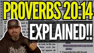 Proverbs 2014 Explained  Bible Knowledge Commentary [upl. by Aem]