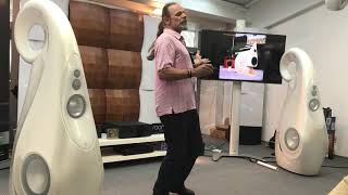 Vivid Audio demonstration with Laurence DIckie [upl. by Derriey]