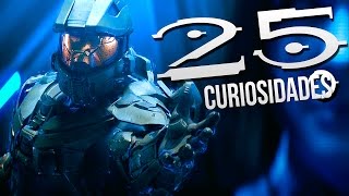 25 CURIOSIDADES DE HALO 5 GUARDIANS [upl. by Svirad]