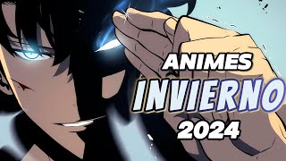 ESTRENOS ANIME INVIERNO 2024 [upl. by Aiuqram807]