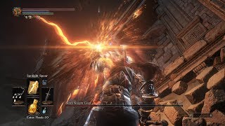 Dark Souls 3  Cleric Class Boss Fight 23  Slave Knight Gael Safe Method for 3rd Phase SL80 [upl. by Neyuq]