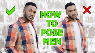 How to Pose Male Subjects Posing Tips [upl. by Jessabell]