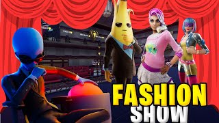 FORTNITE FASHION SHOW CRAZY ENDING [upl. by Aikem]