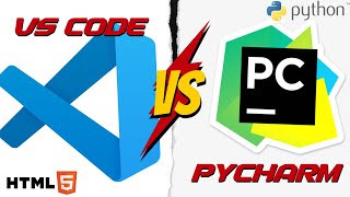 VsCode VS PyCharm  Which is Best for Coding  Best IDE [upl. by Daph885]