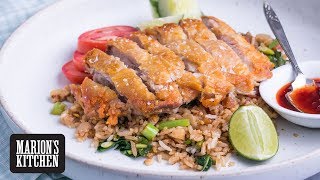 Crispy Chicken with Special Fried Rice  Marions Kitchen [upl. by Faythe]