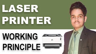 Lec54 Laser Printer  Working Principle of Laser Printer Diagram Explanation [upl. by Vitia]