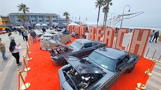 Pismo Beach California car show 2024 [upl. by Ecnar]