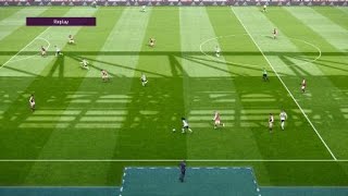 Pes21 manual legend FALCAO but what a pass from the young fullbackBeauty [upl. by Cressi]