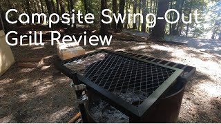 Upgrade Your Campsite Cuisine With This SwingOut Grill [upl. by Shushan]