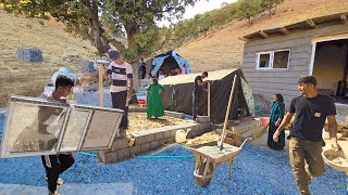 🍖🍚Amirs Sons Continue Kitchen Work as Mahin Prepares a Delicious Lunch [upl. by Ahtabat]