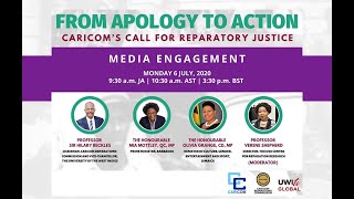 From Apology to Action CARICOMs call for Reparatory Justice [upl. by Yenahs92]