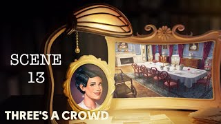 Three’s a Crowd Secrets Event SCENE 13  Estate Dining Room No loading screens June’s Journey [upl. by Faxan]