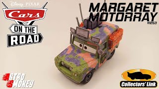 Mattel DisneyPixar Cars on the Road Margaret Motorray Cryptid Buster Wayne County 2024 Case K [upl. by Atilamrac723]