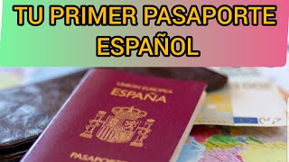 Tu primer Pasaporte Español [upl. by Ennaeerb]