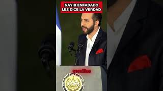 NAYIB SE ENOJA Y LES DICE LA VERDAD A LAS ONG QUE DEFIENDEN A LOS CRIMINALES [upl. by Mckee]