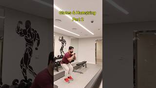 Glutes amp Hamstring Part 2 gymdedicationmotivationglutesworkouthamstringsworkout [upl. by Llenol]