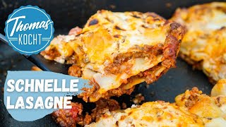 Lasagne Rezept ohne Bechamel  einfach und lecker [upl. by Disraeli539]