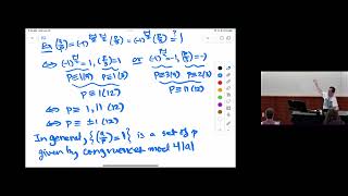 CTNT 2024  Using Quadratic Reciprocity Keith Conrad  Lecture 1 [upl. by Howzell404]